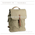 Canvas school backpack for college